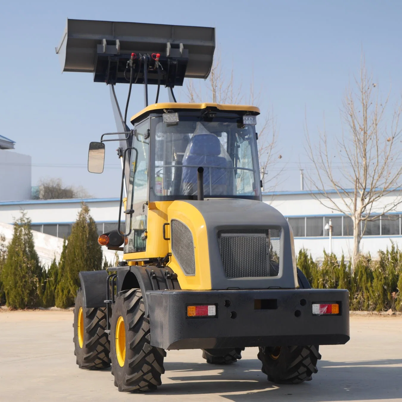 China Mini Farm Tractor Zl12f Wheel Loader Price List