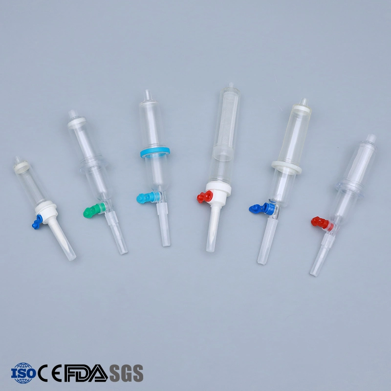 Sterile Infusion Set, Luer-Lock, Tube Length 150 Cm, Semi-Transparent, Filter, CE&ISO13485