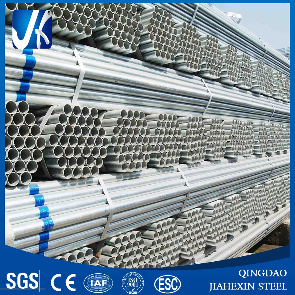 Hot Dipped Round Carbon Steel Galvanized Pipe for Greenhouse Structure