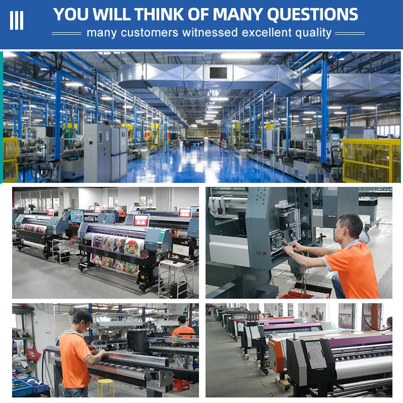 Fast Speed 300sqm/H Industrial Textile Inkjet Sublimation Printer