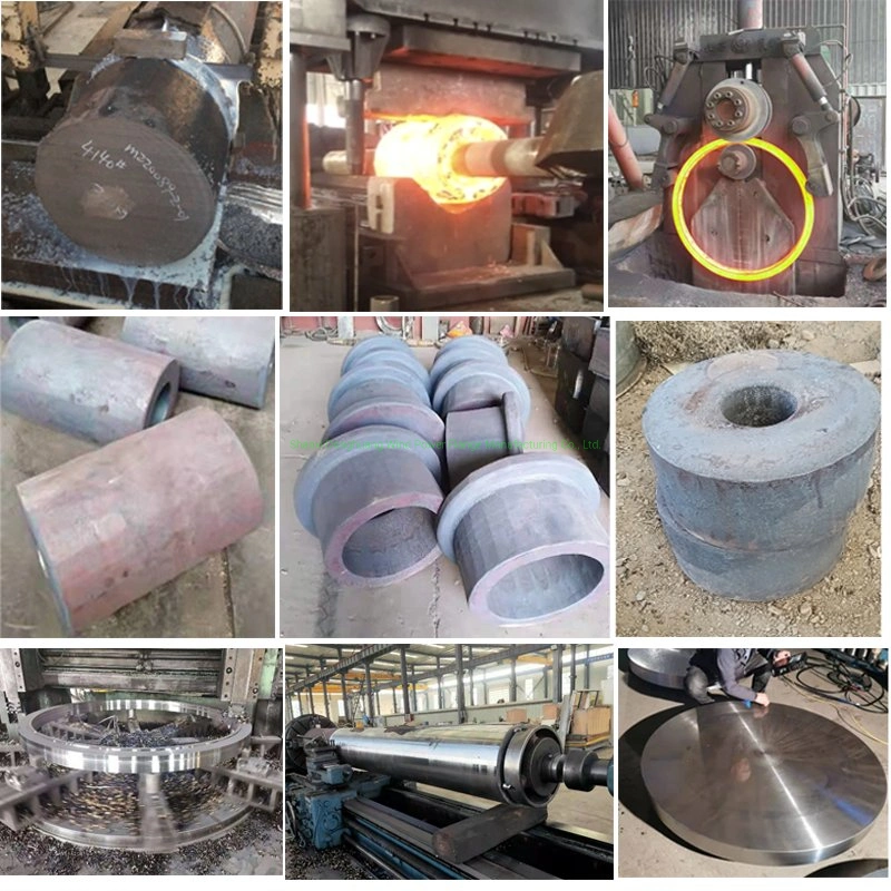 40cr Steel Forging Part Wheel Part for Super-Hard Materials Cubic Synthetic Diamond Press/ Hpht Diamond Making Machine