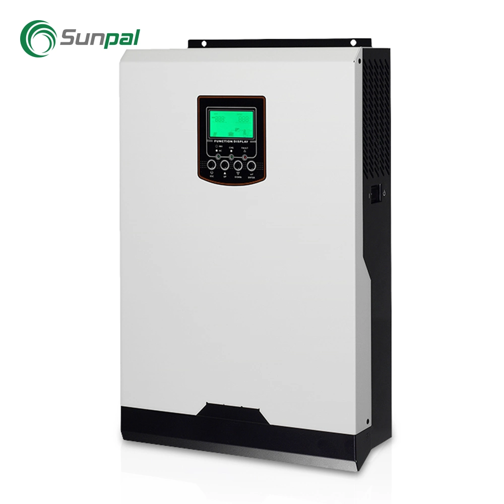 Sunpal 48 voltios CC a 230 Voltios AC Híbrido solar inversores 3 KVA 5 Kva fuera de la red inversor con Kit de cargador para el hogar