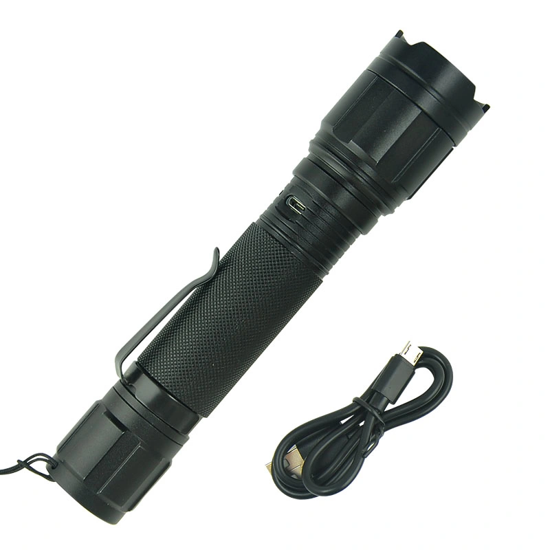 Multifunction Aluminum LED 18650 Rechargeable 2600mAh Battery Power 1000lm Flashlights