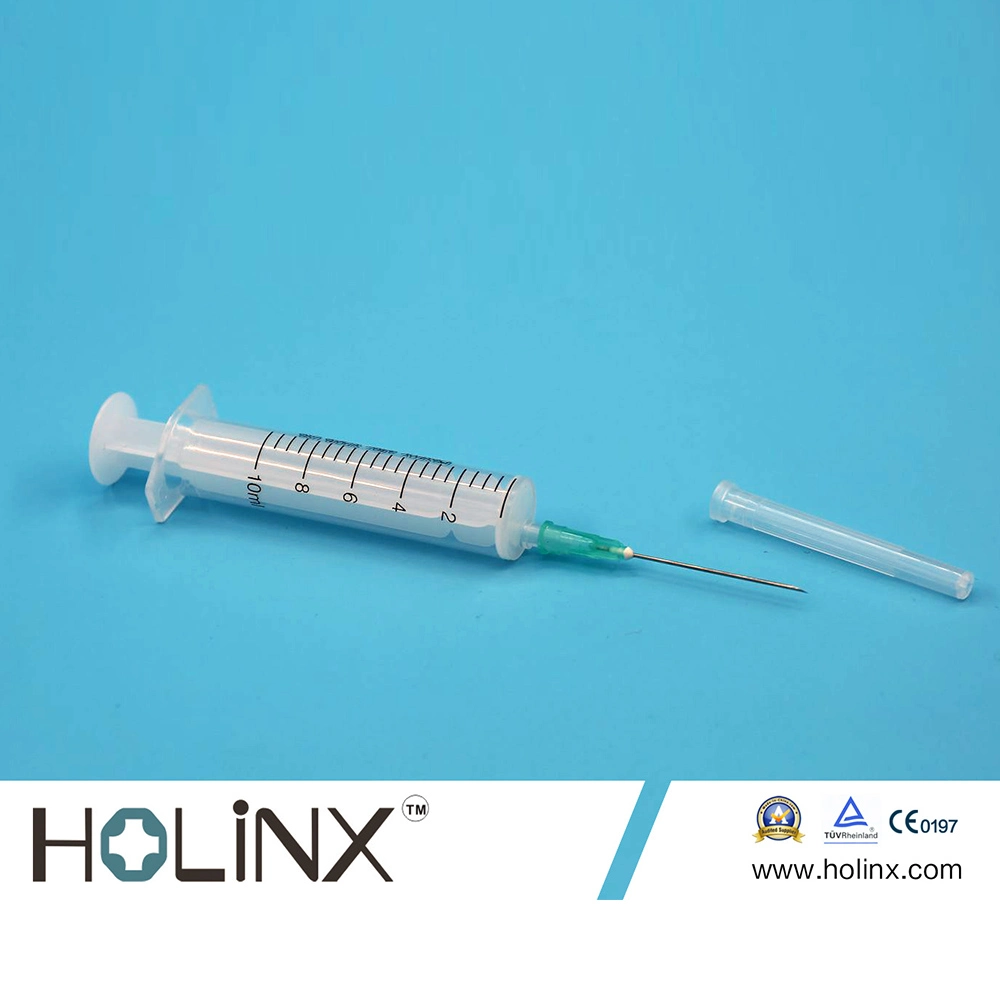 2 Part Disposable Plastic CE &ISO with/Without Needle Syringe