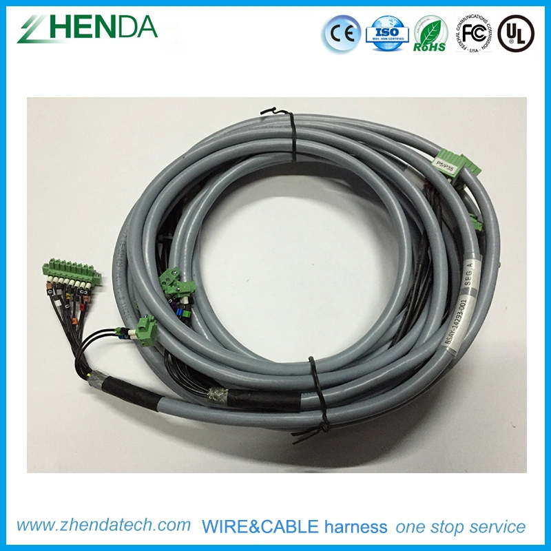 Power Lines Wiring Harness Cable Assembly