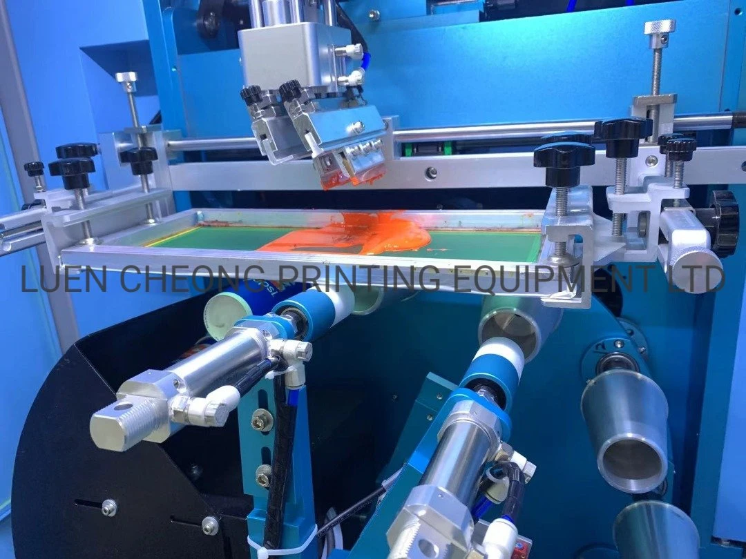 Good Quality Multicolor Automatic Plastic Cup Screen Printer with LED UV System