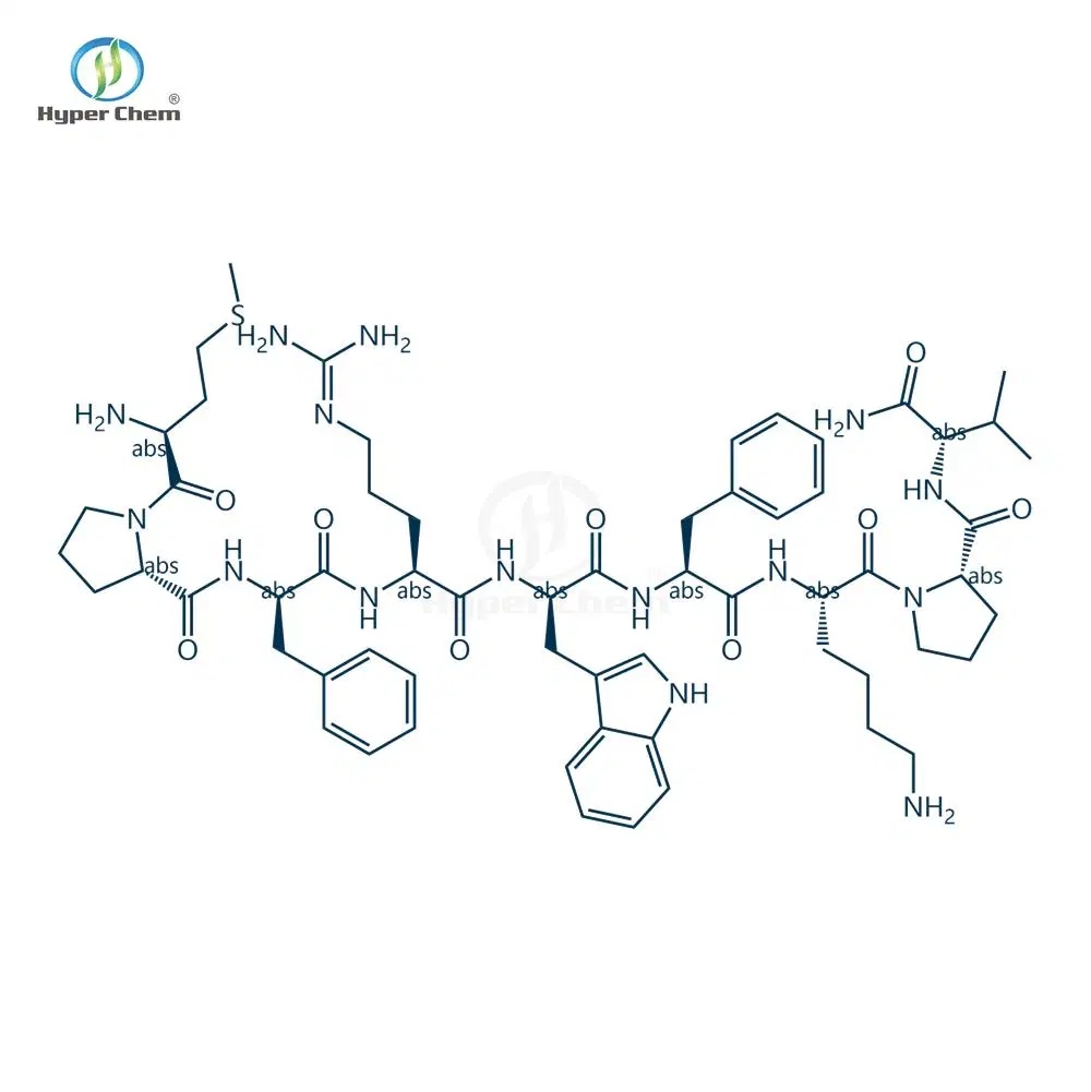 Blanquear la piel de la API de péptidos Nonapeptide-1/Melanostatine CAS 158563-45-2 con alta pureza