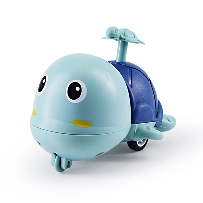 Hot Selling Toddler Pressure Children Turtle Vehicle Toys Press and Go Animal Cartoon Car Cute Turtle Toy