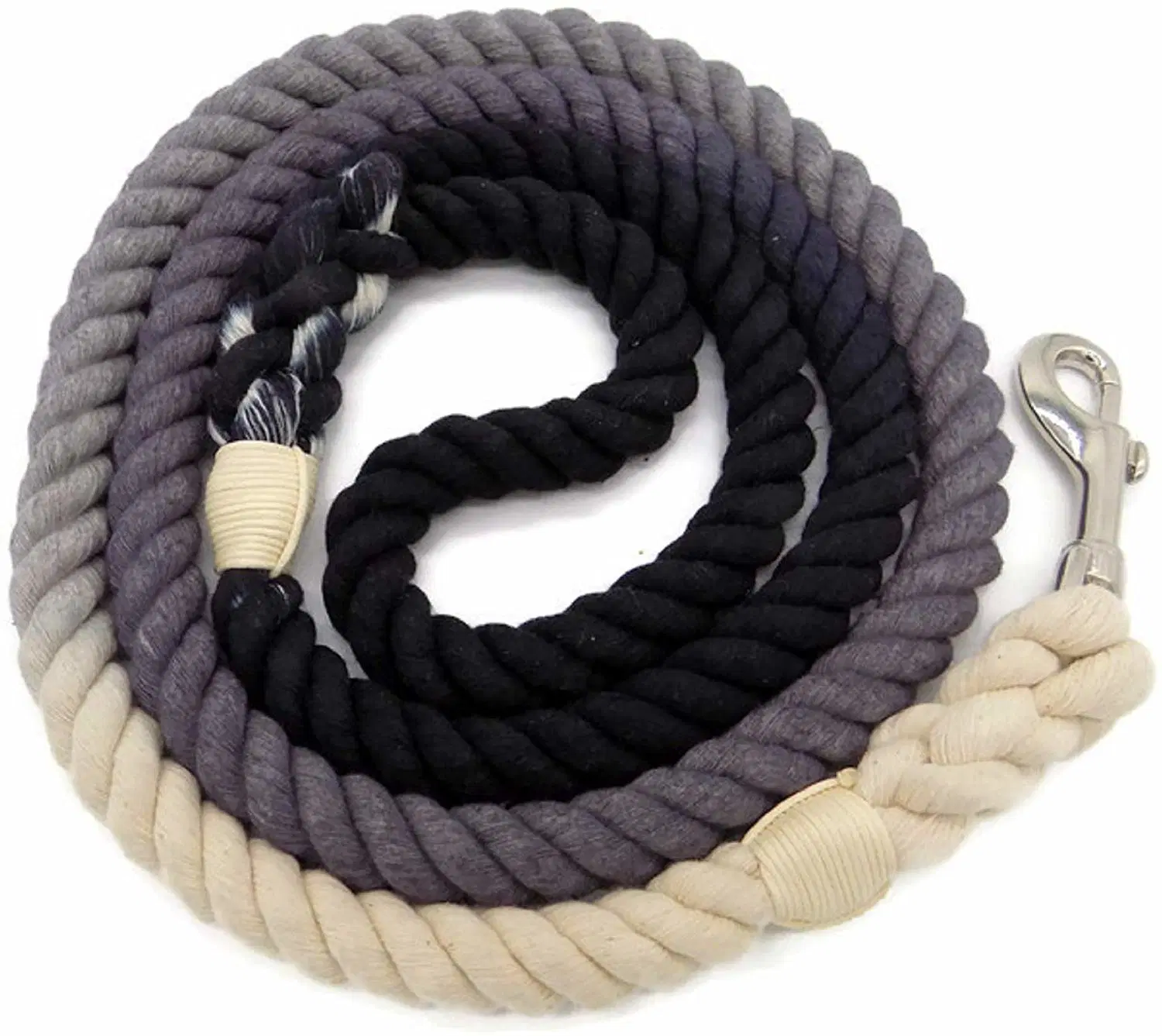 Cotton Rope Dog Leash Braided Pet Lead