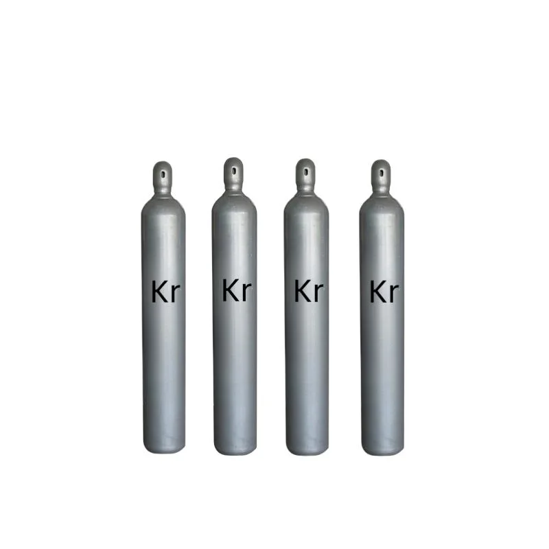 Factory Supply 5.0n Grade Industrial Gases Krypton Gas Kr Cylinder