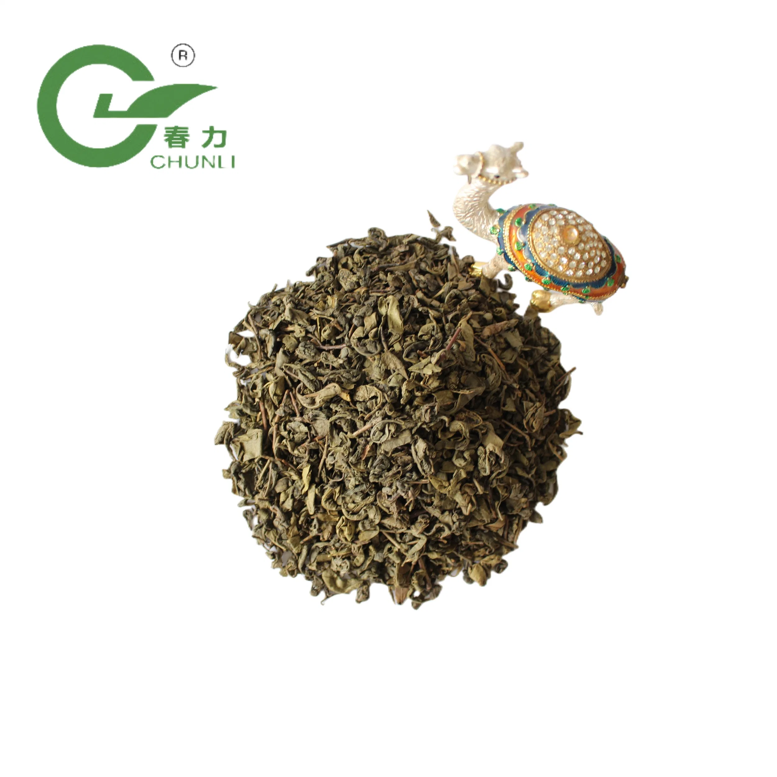 China Green Tea Best Extra Good Gunpowder 9575 AAA Tea Tree Leaves for West Africa