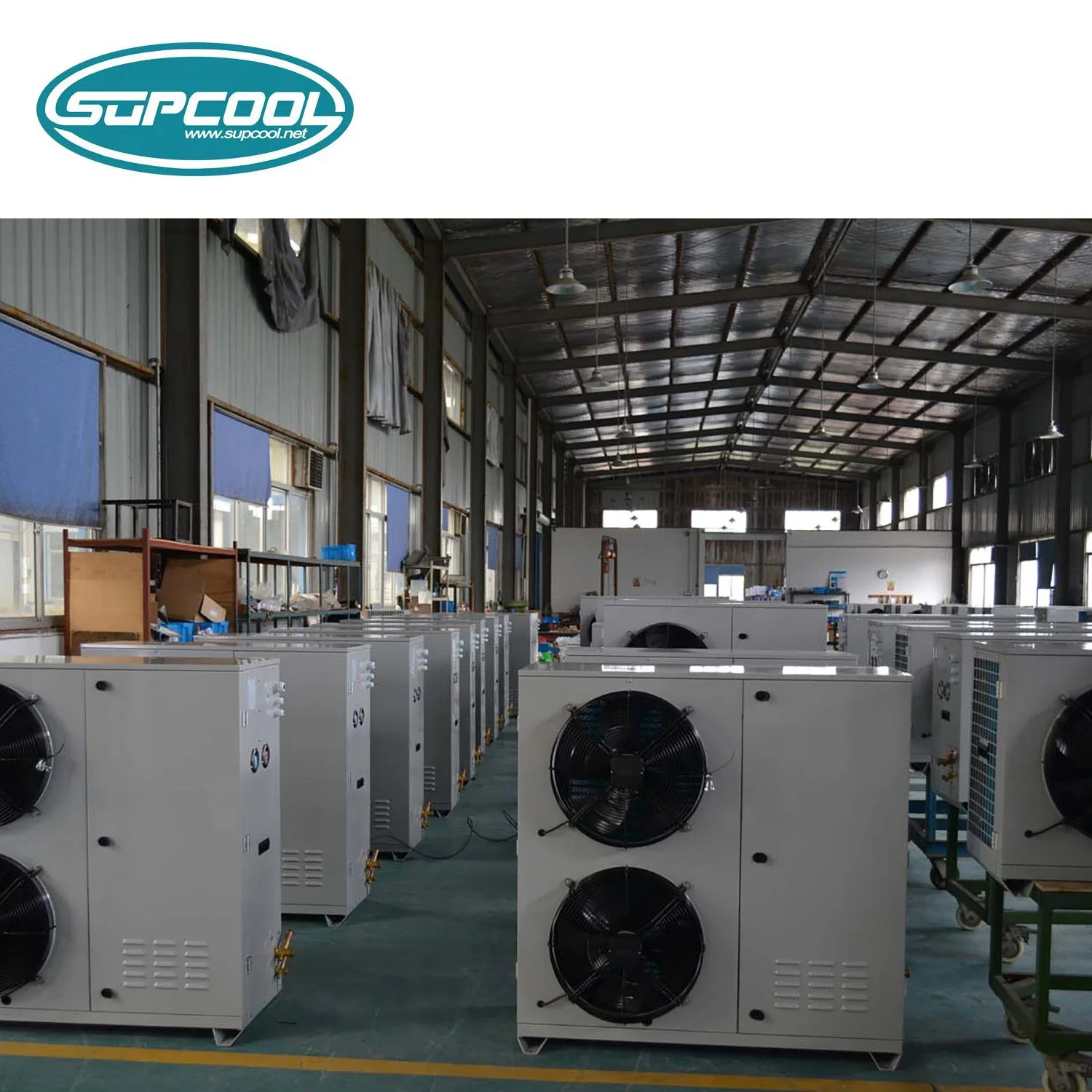 Hermetic Condenser Unit Outside Use with Air Cooling System for Commercial and Industrial Refrigeration