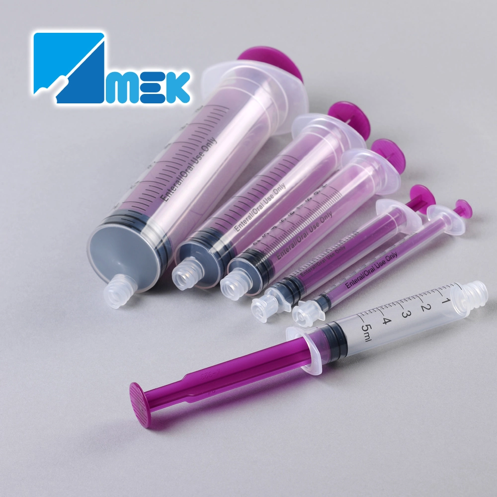 Disposable Luer Lock Syringe with 1ml-60ml