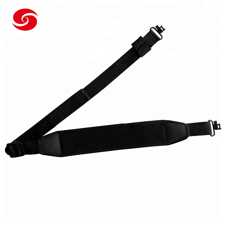 Neoprene Black SBR Gun Shoulder Straps Tactical Gun Belt for Hunting Gun Belt