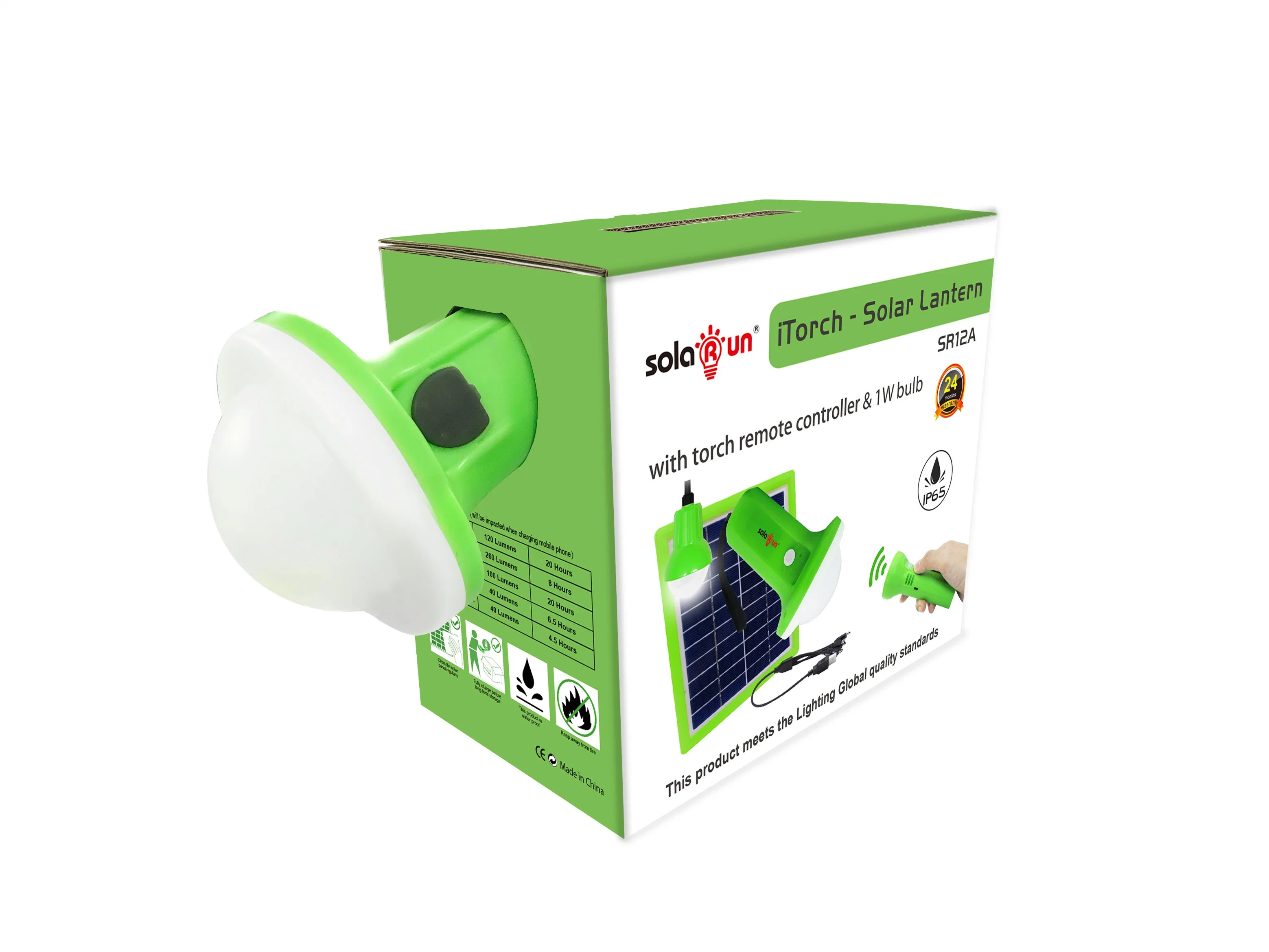 Portable Solar Lighting Kit for Indoor and Outdoor Use