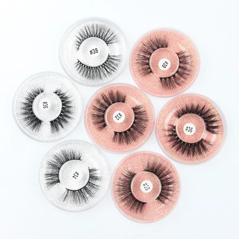 Lashes Wholesale/Supplier Top Quality Private Label 100%8d Mink Eyelashes /100% Hand-Made Fluffy Mink Eyelashes/Personal Customization of Various Mink Eyelash Cases