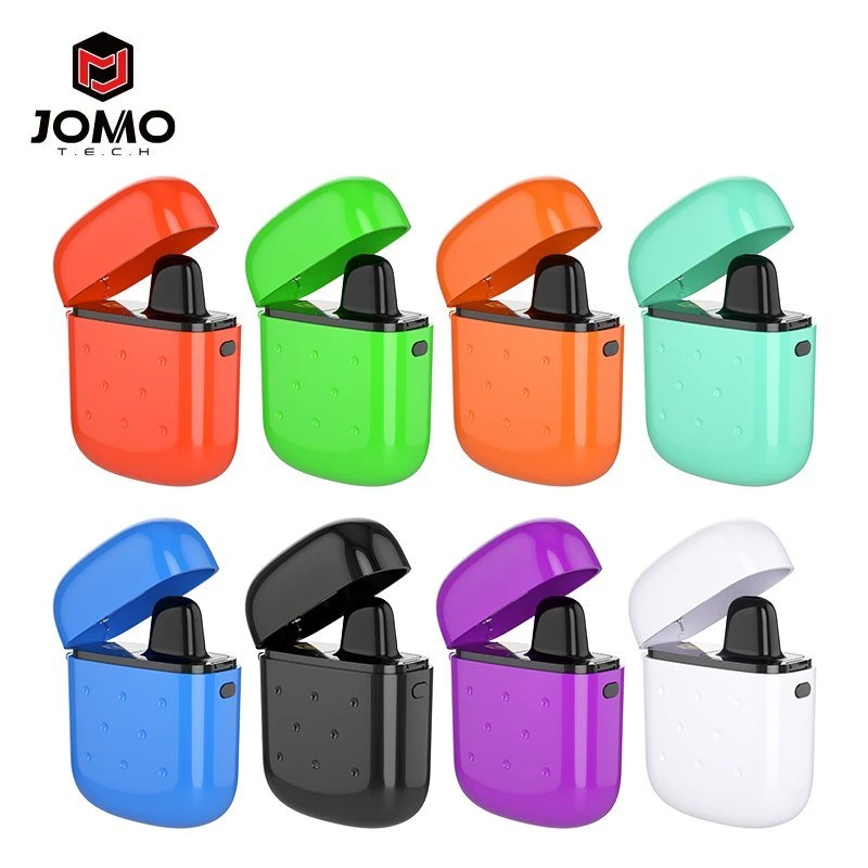 Jomo L8 2000 مملؤها علبة البود 4ML الاستبدال Pod 600 ملي أمبير ساعة تصميم الأزياء Vape Ecig