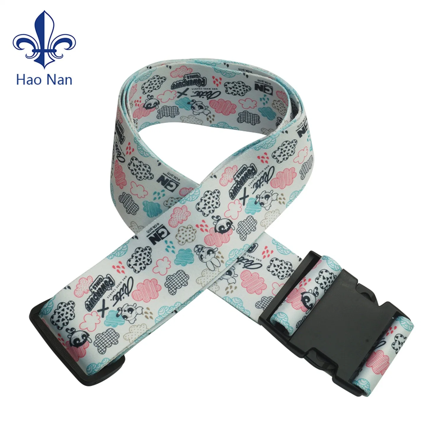 Wholesale/Supplier Custom Adjustable Polyester Belts Nylon Luggage Straps