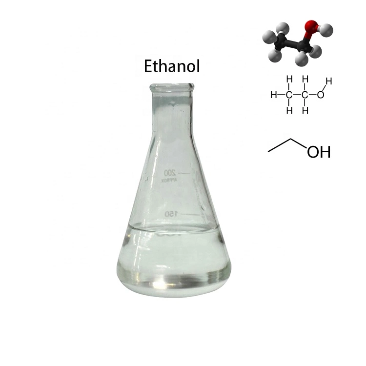 Ethanol Supply C2h6o CAS 64-17-5 Good Price Food Grade Ethyl Alcohol Ethanol