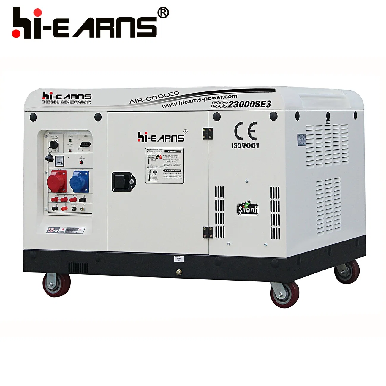 Hot Sale Portable Home Use Air Cooled Diesel Generator (DG23000SE)