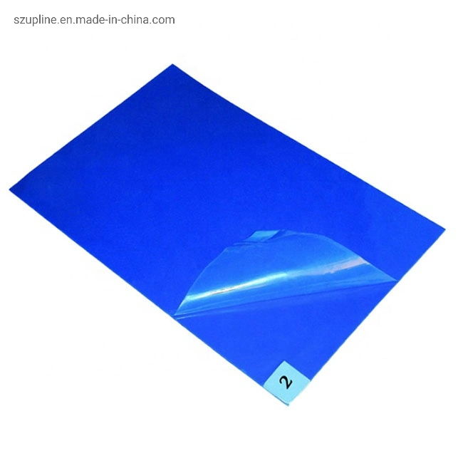 High quality/High cost performance  Multilayer Blue Color Antibacterial Door Sticky Mat 24&prime; &prime; X36&prime; &prime;