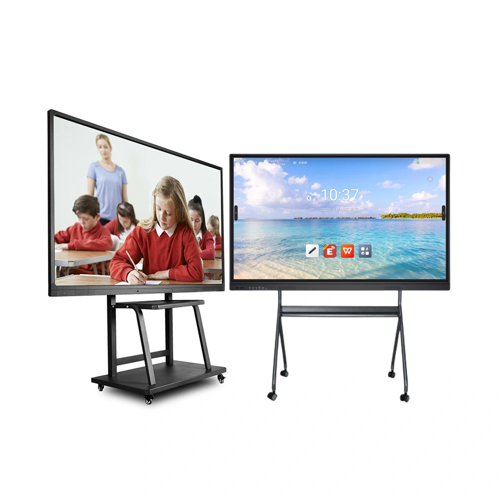 OEM 86 Inch Touch Screen Digital Display Electronic Smart Board Flat Panel All in One Clever Touch Interactive Whiteboard with in-Cell Zero Bonding Technology