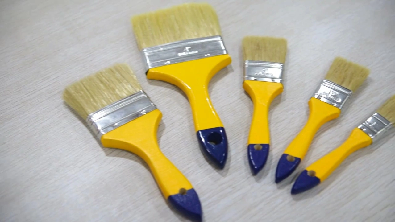 Wholsale Good Quality Paint Brush Wooden Handle Wall Brush