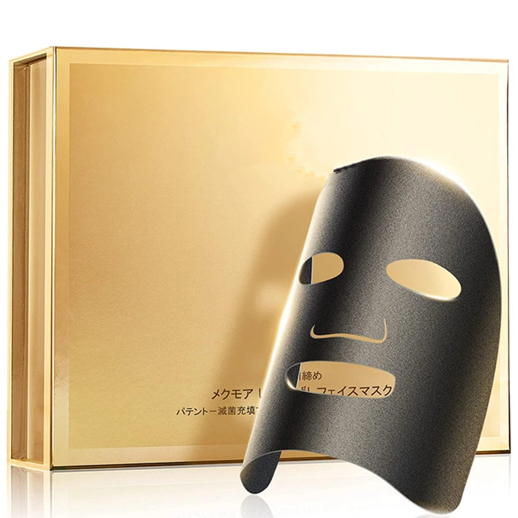 O OEM Preto carbono Tratamento Facial Mask Anti-Aging peptídeo Anti-Wrinkles colagénio máscaras de folhas