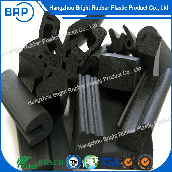 EPDM Rubber Extrusion Sponge Rubber Tube for Sealing