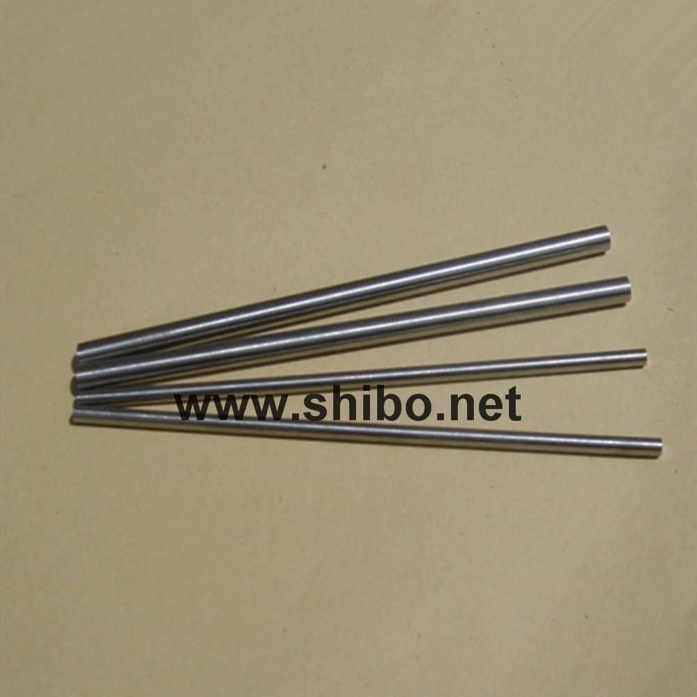 China Top Manufacturer Tungsten Round Rod, Polished Tungsten Bar with Best Quality