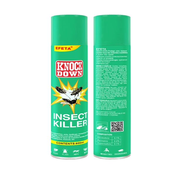 Spray aerossol de alta qualidade insecticida Controle de insetos Fly Killer