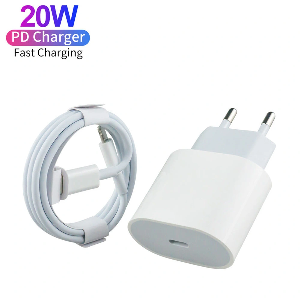 Chargeur rapide de type C pour Apple 20W Nous Fiche de l'UE Pd chargeur adaptateur secteur pour l'iPhone 14 Pro Max 12 13 11