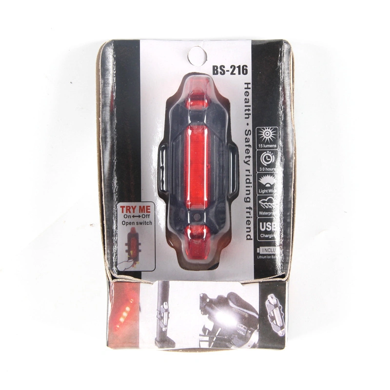 Bike LED Tail Rear Lights Motor Flood Road Stop Head Kit Switch with Isn and Indicator Do Fan Self Powered Small Bicycle Light