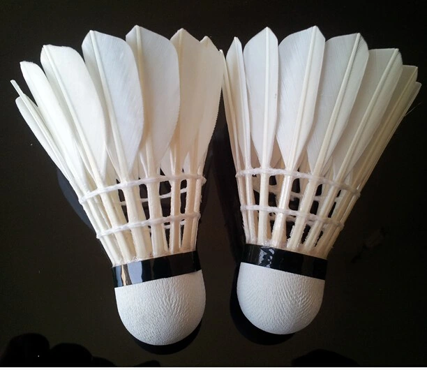 Training Shuttlecock Durable Straight Goose Badminton für den Wettkampf