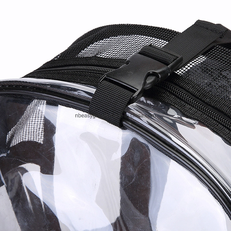 Pet Backpack, Transparent Cat Backpack Carrier for Small Dog Kittens Breathable Mesh Window Travel Carrier Bag Esg14009