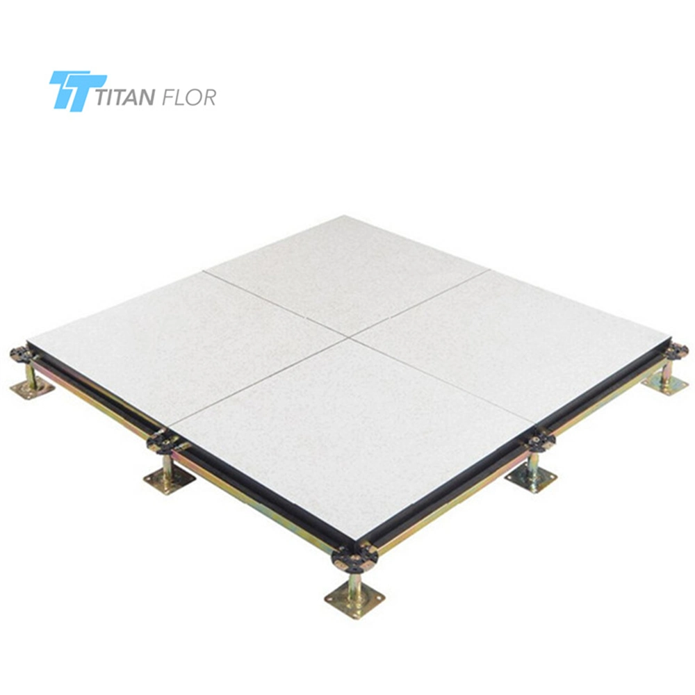 White Calcium Sulphate Raised Floor Panel Raised Floor Tiles