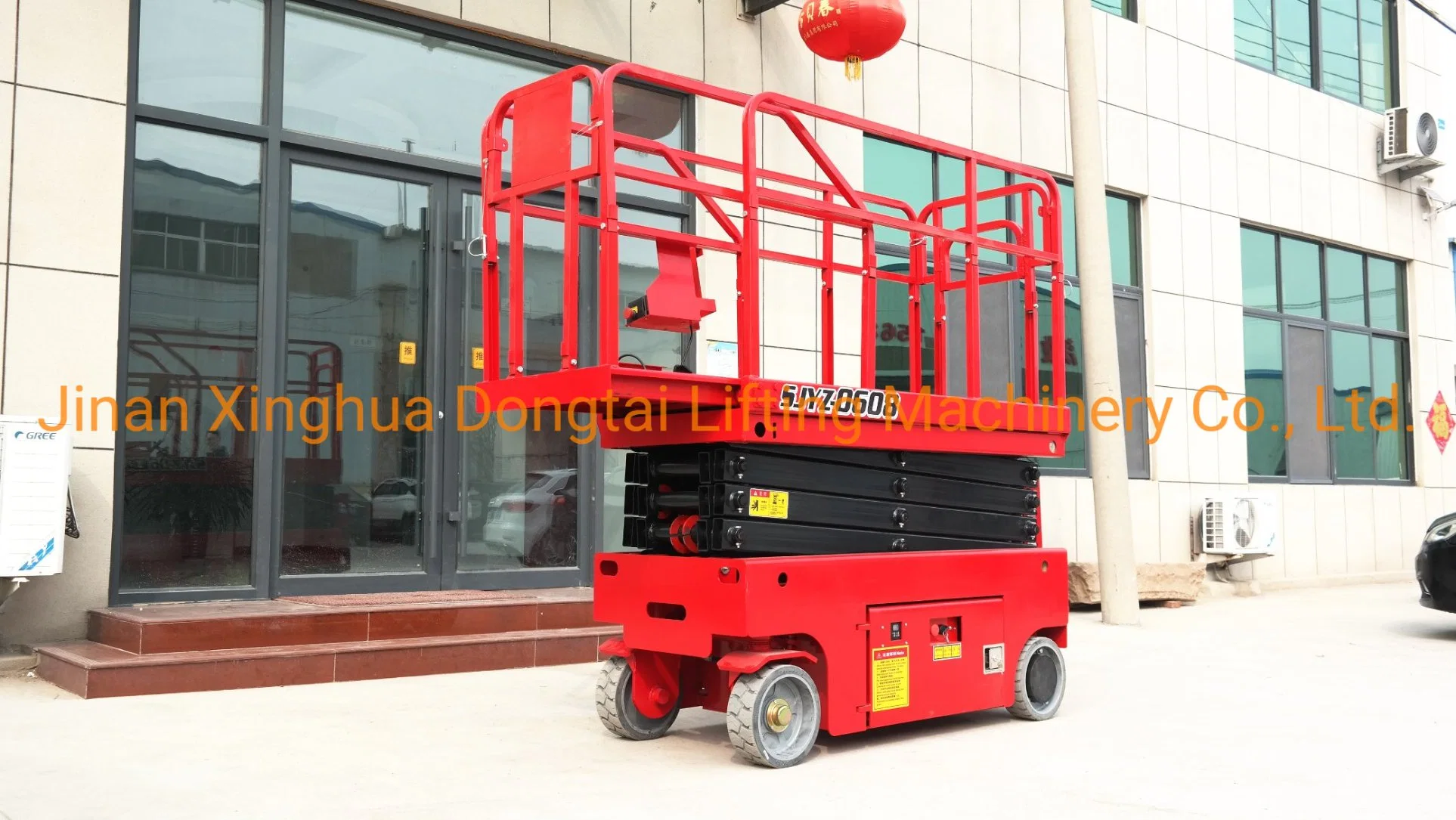 4-8 Meter Automatic Hydraulic Scissor Lifting Platform Elevator for Warehouse