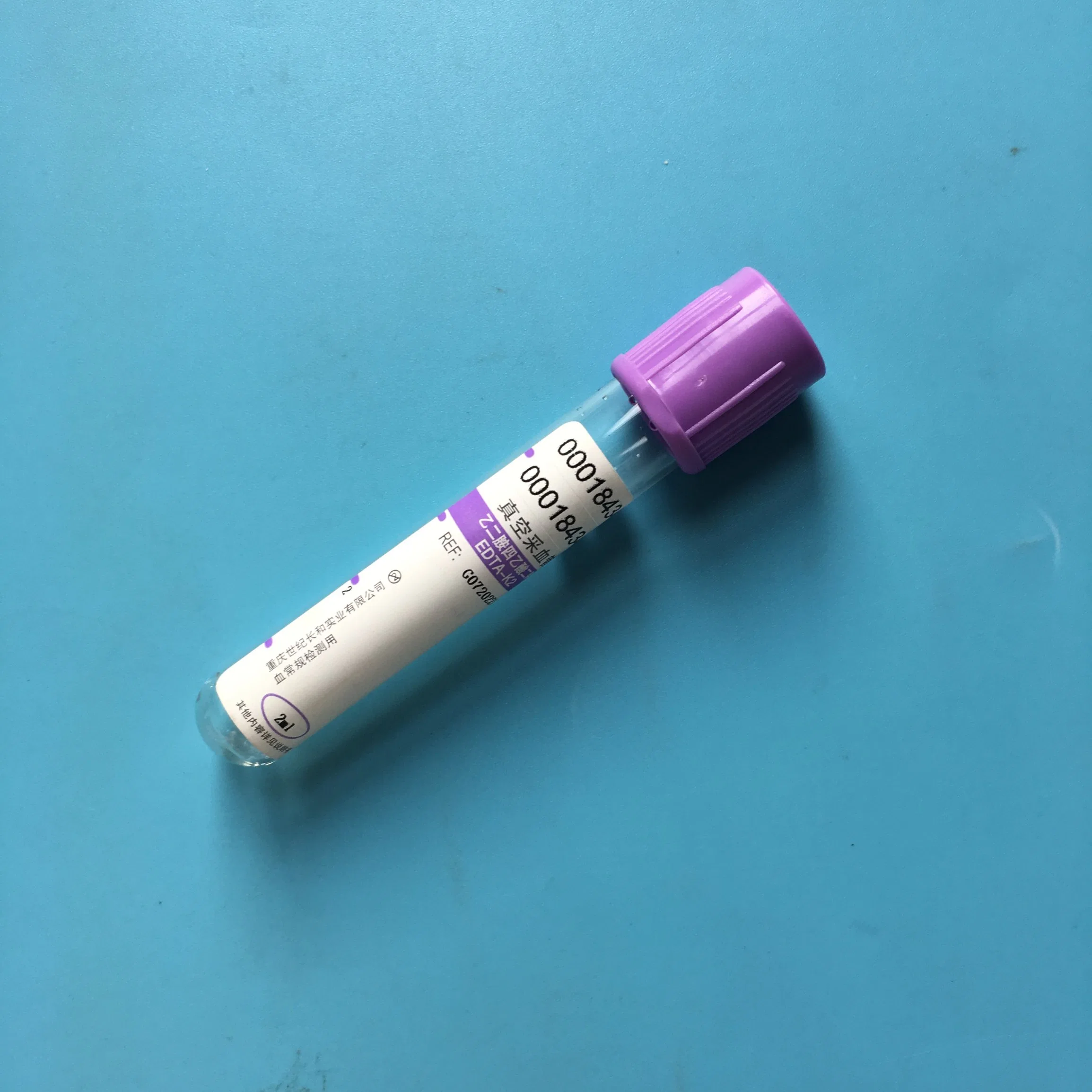 Ethylene Oxide Sterilization Vacuum Blood Collection Tube