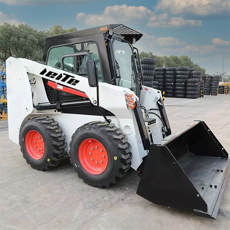 Multifunctional Wheel Hydraulic Mini Skid Steer Loader 1 Ton 2 Ton 3 Ton 5 Ton Loader Small Front End Articulated 4X4 Loader Ex-Factory Price Free Shipping