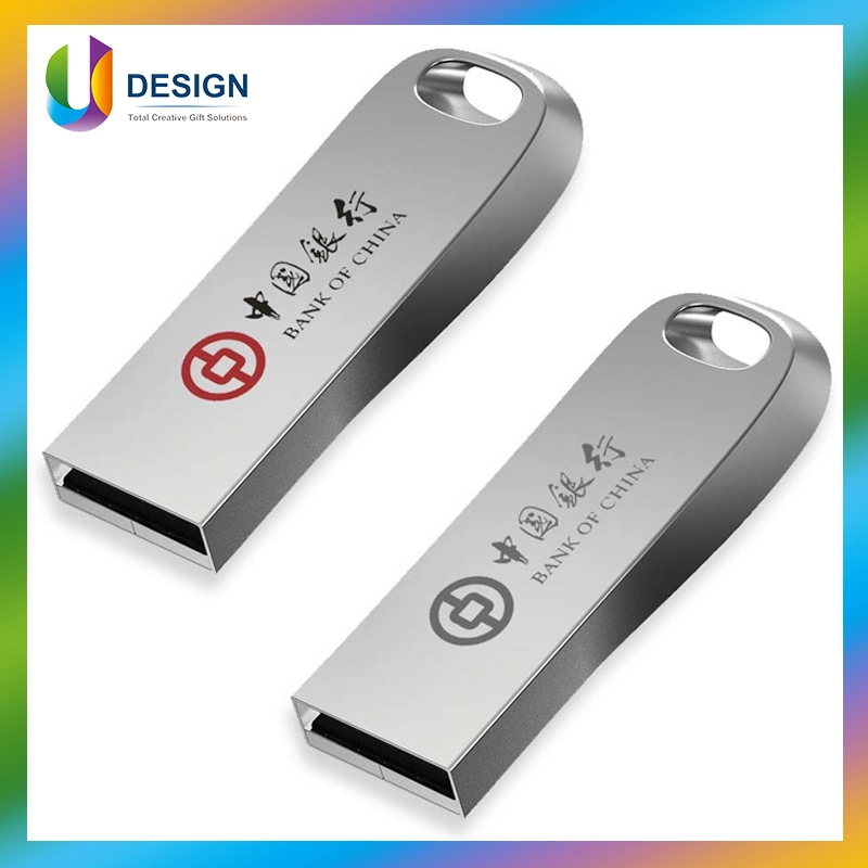 Regalo promocional único logotipo personalizado Metal Unidad flash USB