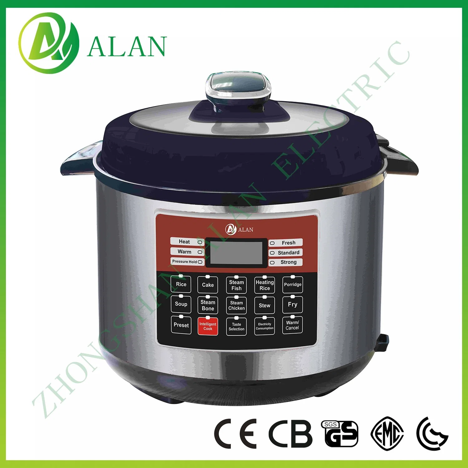 CB Certificate Aluminum Pot Electric Pressure Rice Cookers with UK Plug