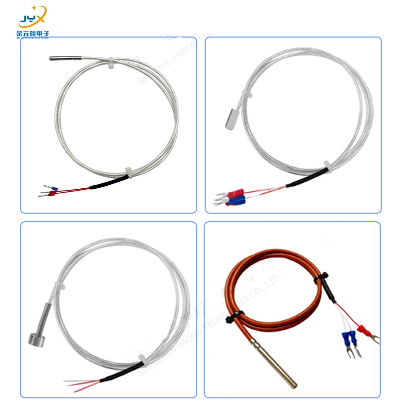 Hohe Edelmetall 3wire Edelstahl Thermoelement PT200 Temperatur Sensor (J-326)