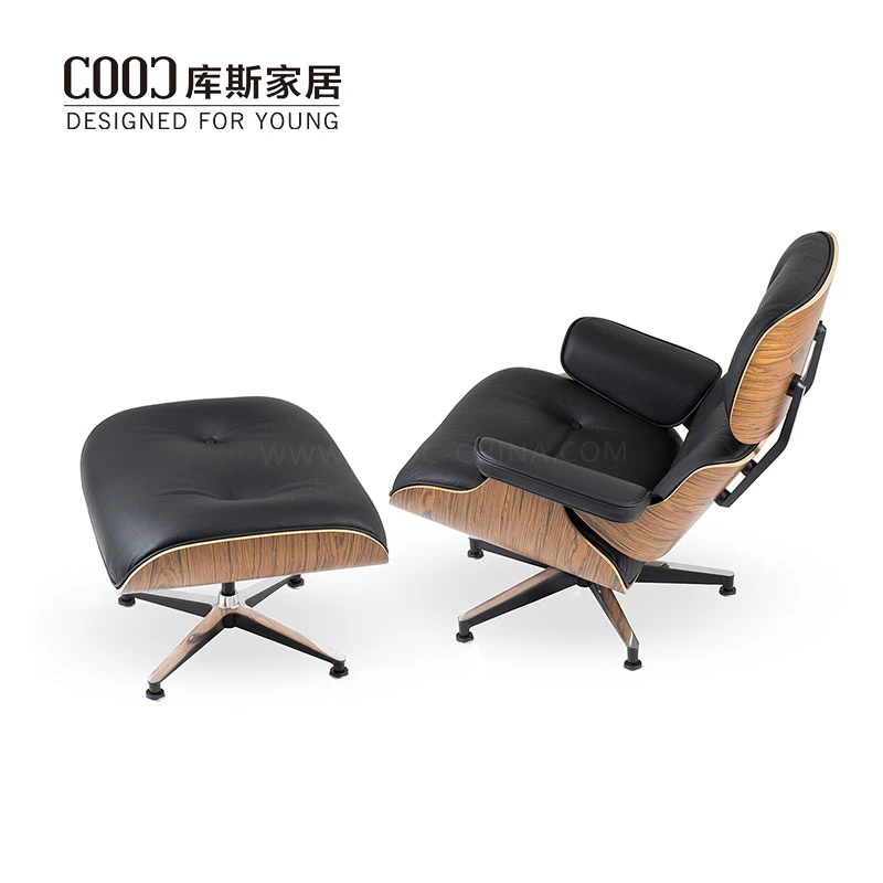 Replica Modern Leisure Office Luxury Single Chair Leather Midcentury Living Room Swivel Lounge Chair