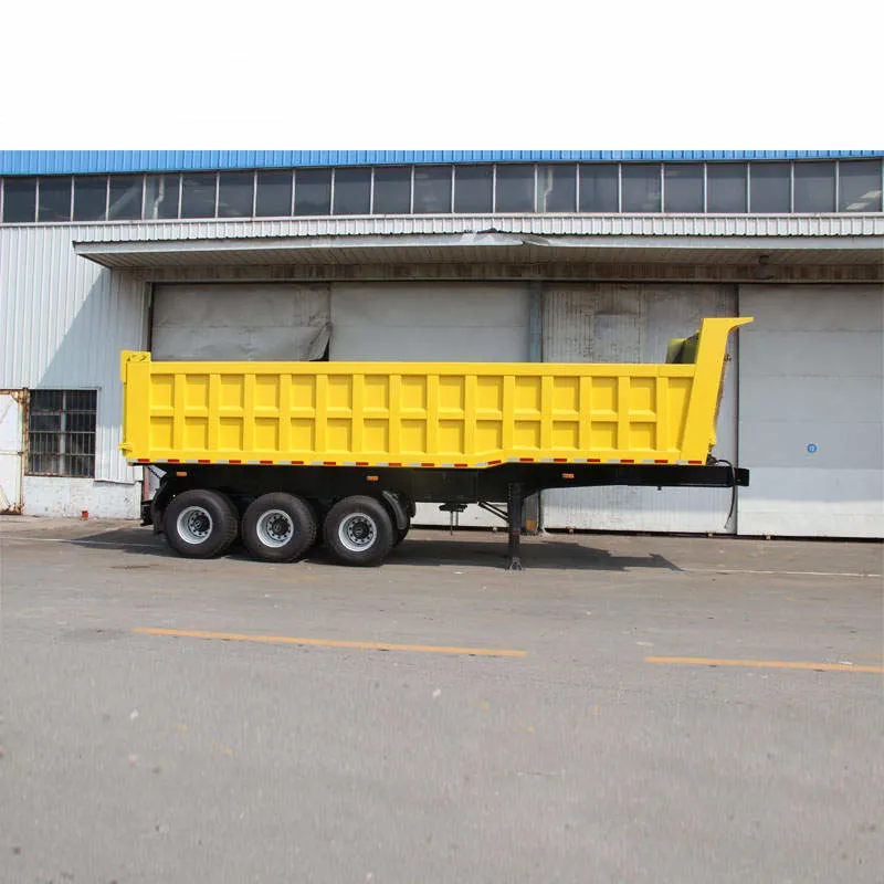 Low Price 2/3/4/5 Axles 35 Cubic Meter 40/60/80/100 Ton Hydraulic Tipping Rear End Rock Sinotruk Mining Dumper Dump Tipper Semi Trailer for Sale Price