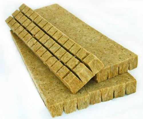 Hydroponic Grow Medium Rock Wool for Plants Agriculture Seed Nursery Planting Cube