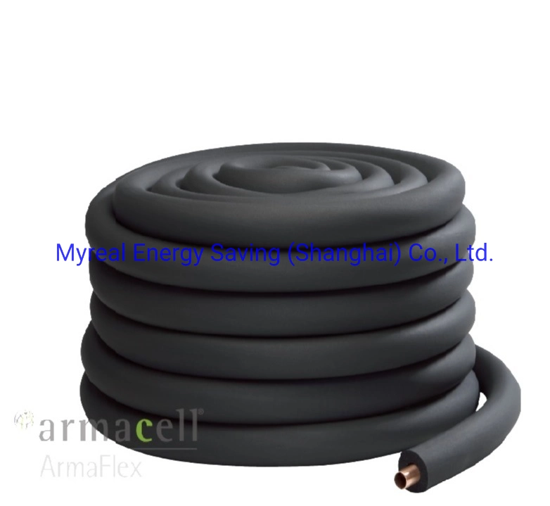 Myreal 67mm ID 23mm Thick Armacell Class 1 Black Elastomeric Rubber Tube for Condensate Water