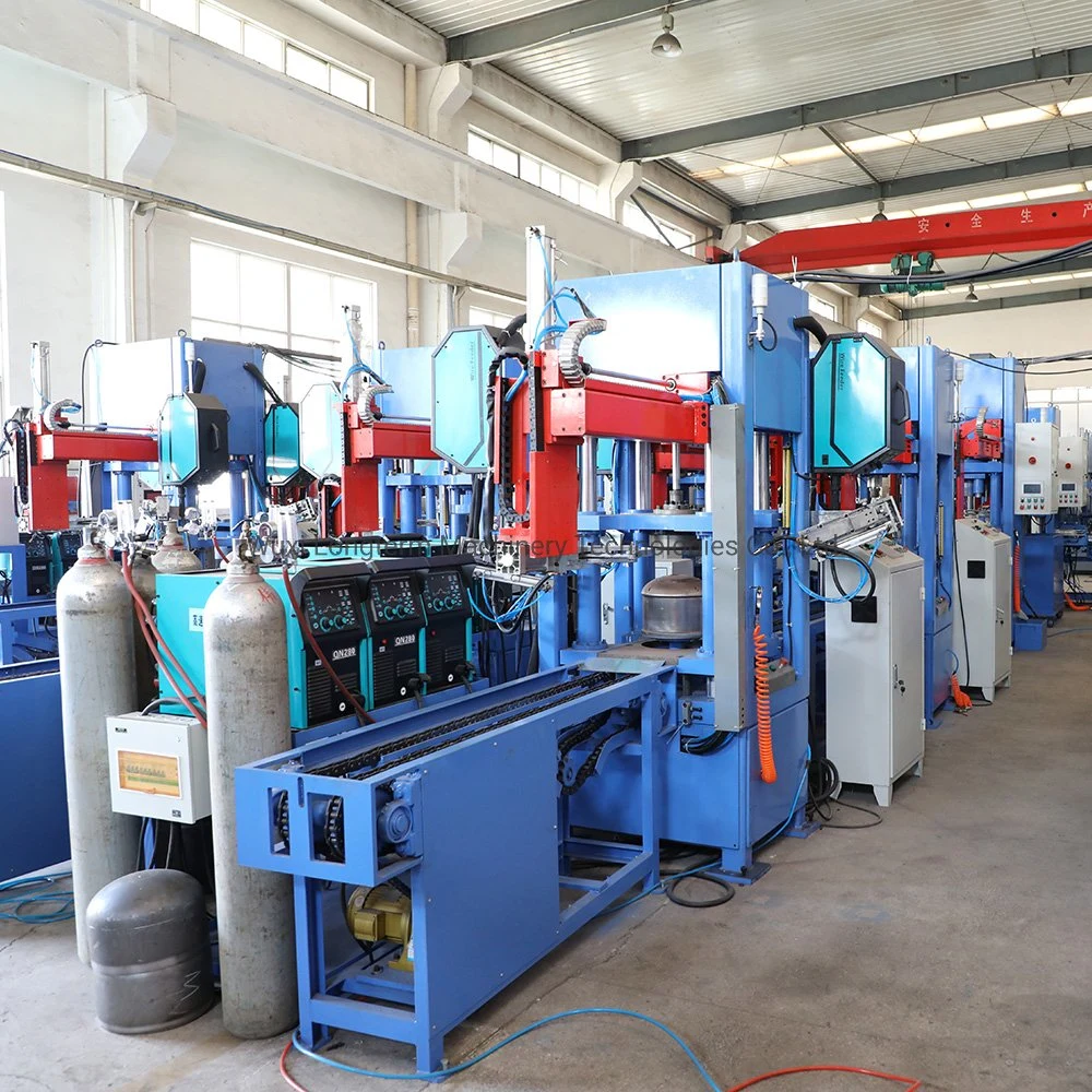 380V Automatic LPG Cylinder Welding Machine, Precision Lathe Circumferential Welder for LPG Pressure Cylinder