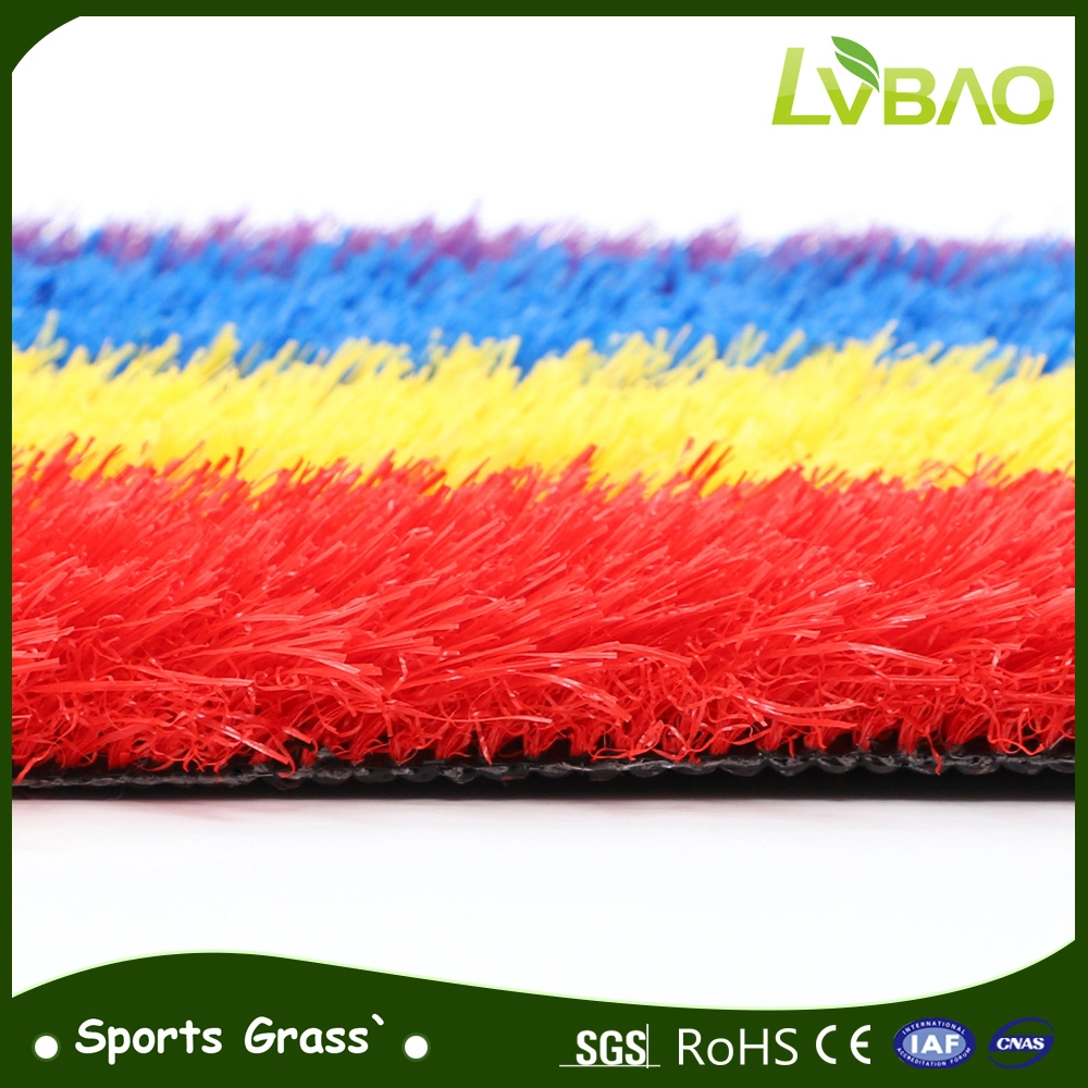 LVBAO 100% Recyclable Economic Cheap PE Anti-Fire Durable Weather Fastness Grass Soccer Green Turf Artificial