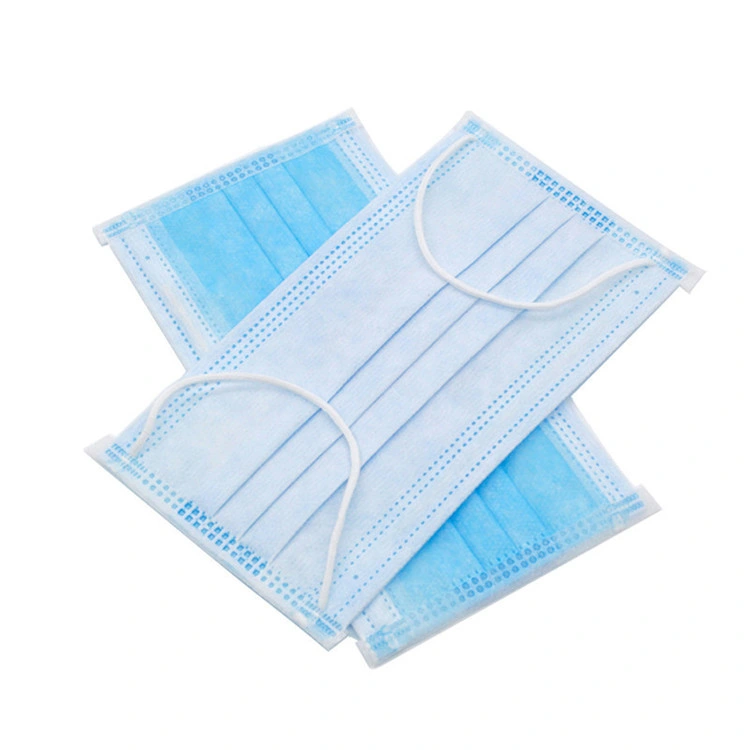 3 Ply Flu Masks with Ear-Loop Nose Allergy Dust Mask