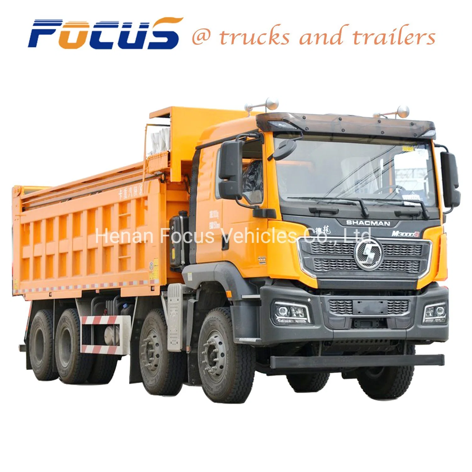 Shacman F3000 Weichai Engine Wp10.380e22 Man Axles Tipping Truck, Dumper Truck, Dump Truck